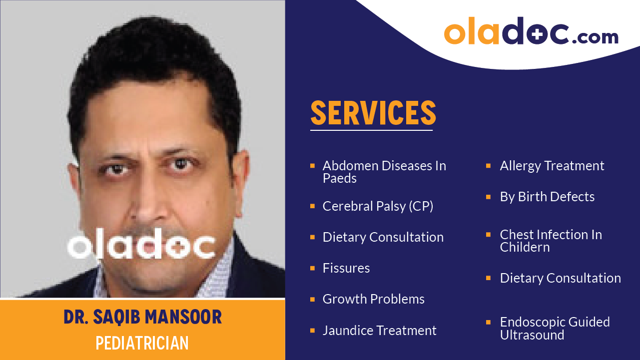 Services provided by Dr.Saqib Mansoor